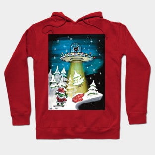 Zap Cat: Purrrfect Christmas Tree Hoodie